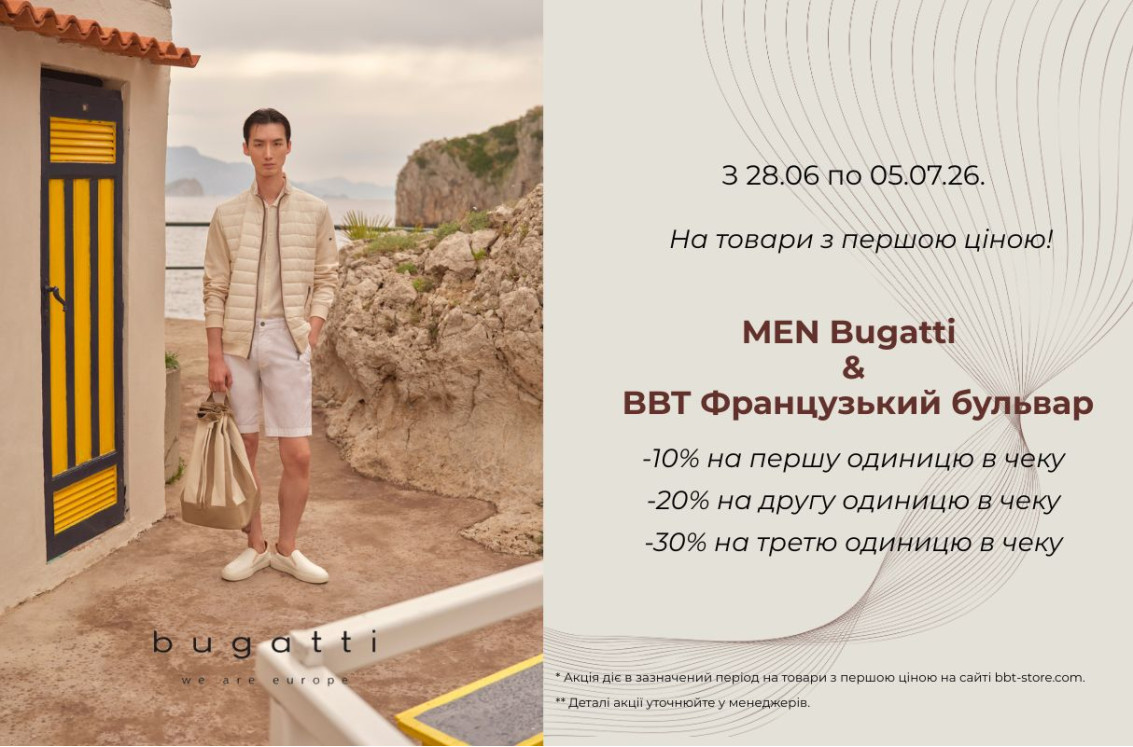 Оновіть чоловічий гардероб вигідно!